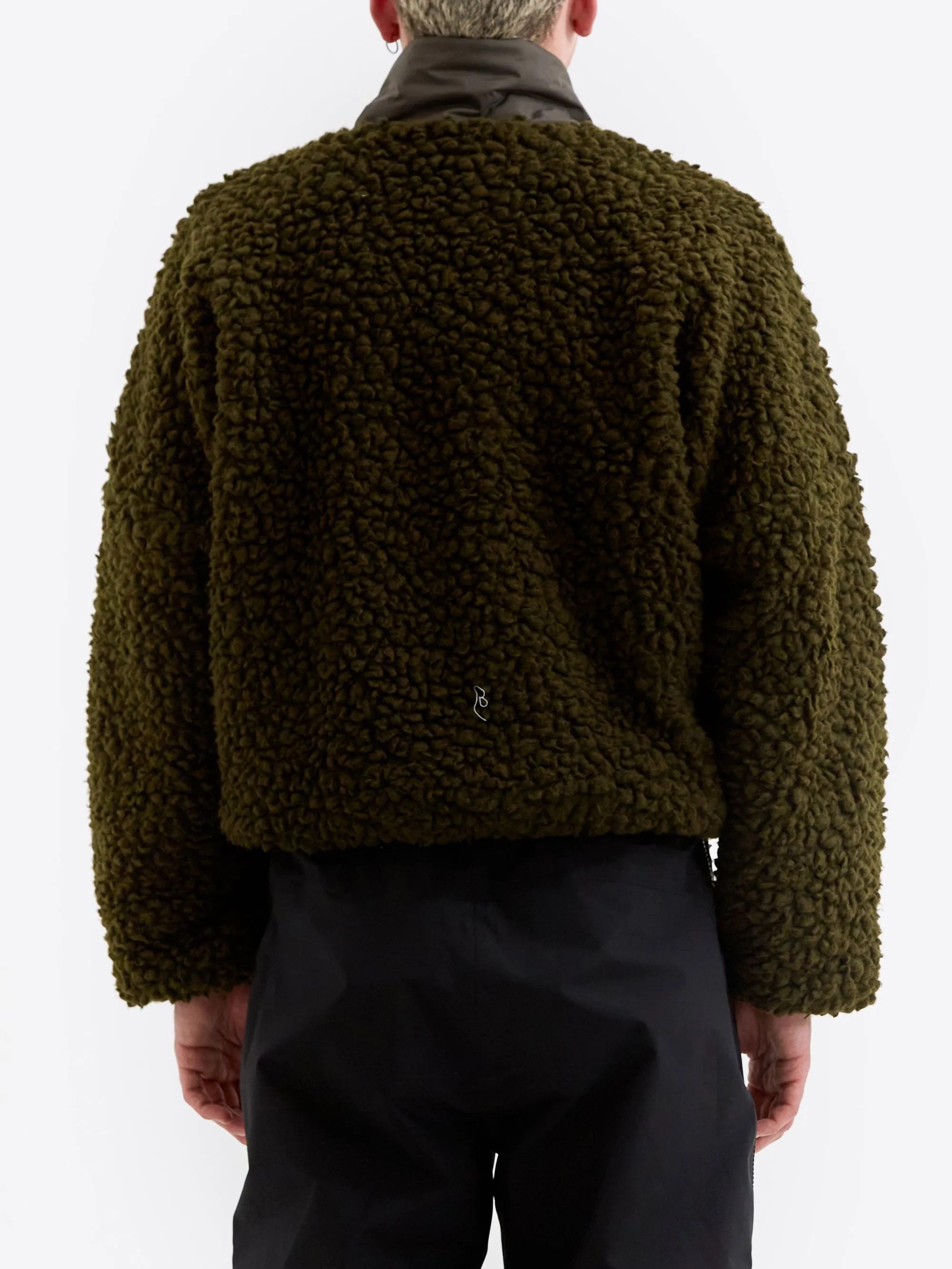 66° North Varmahlid Shearling Zip Neck Fleece - Alpine Grimmia