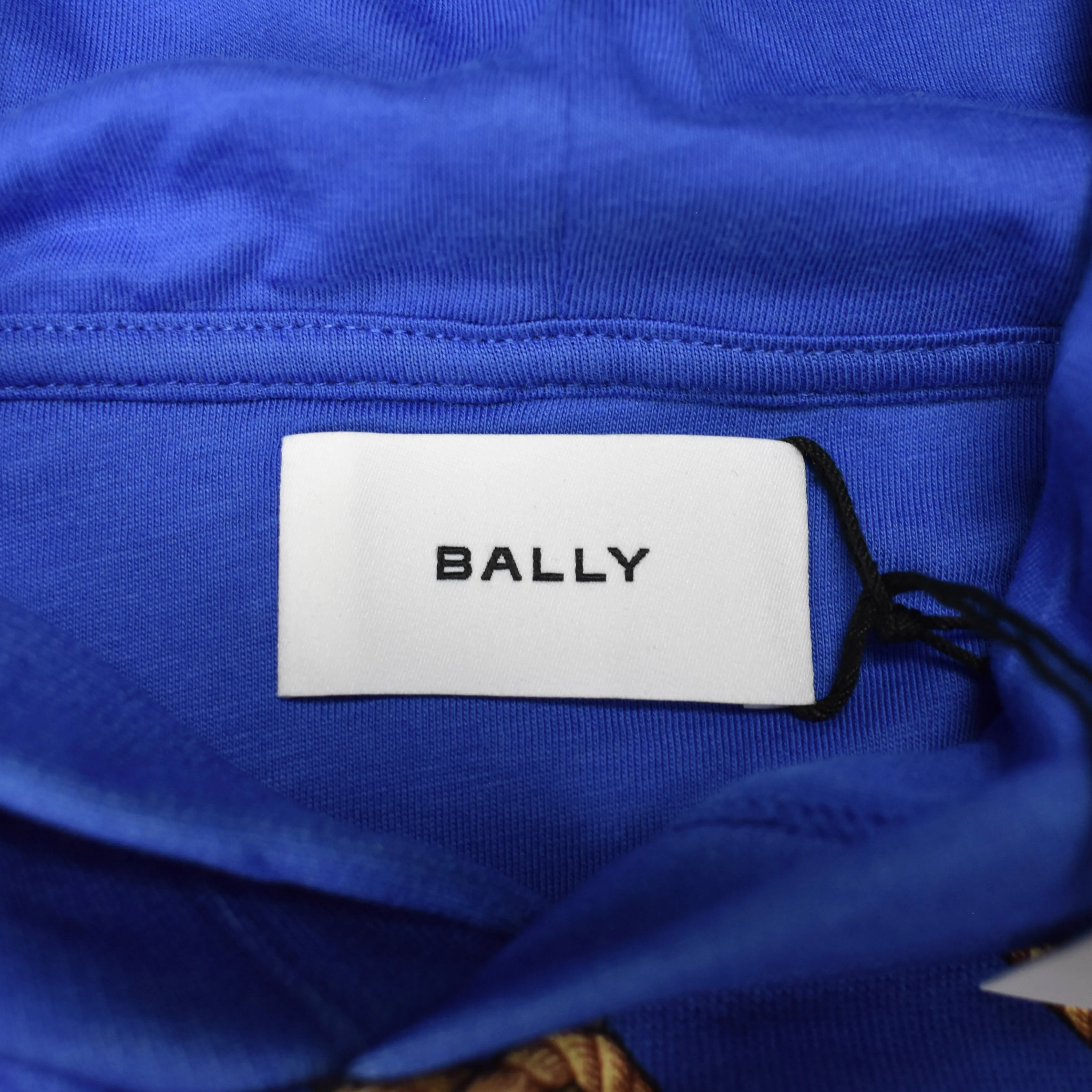 Bally - Blue Nautical Print Hoodie