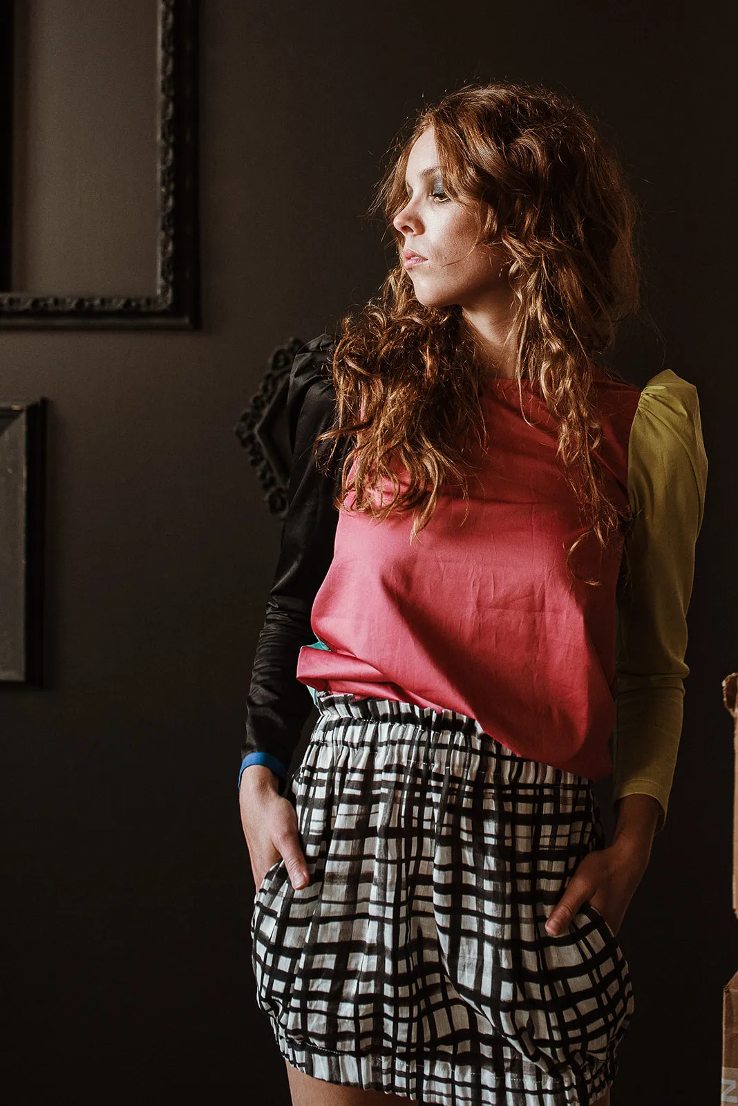 Jocketta Blouse - Colorblocked
