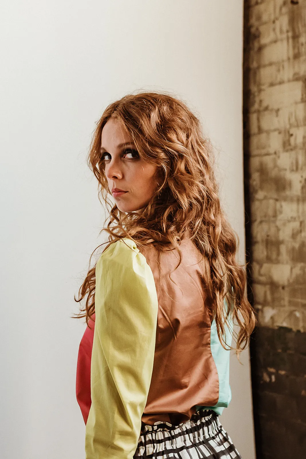 Jocketta Blouse - Colorblocked