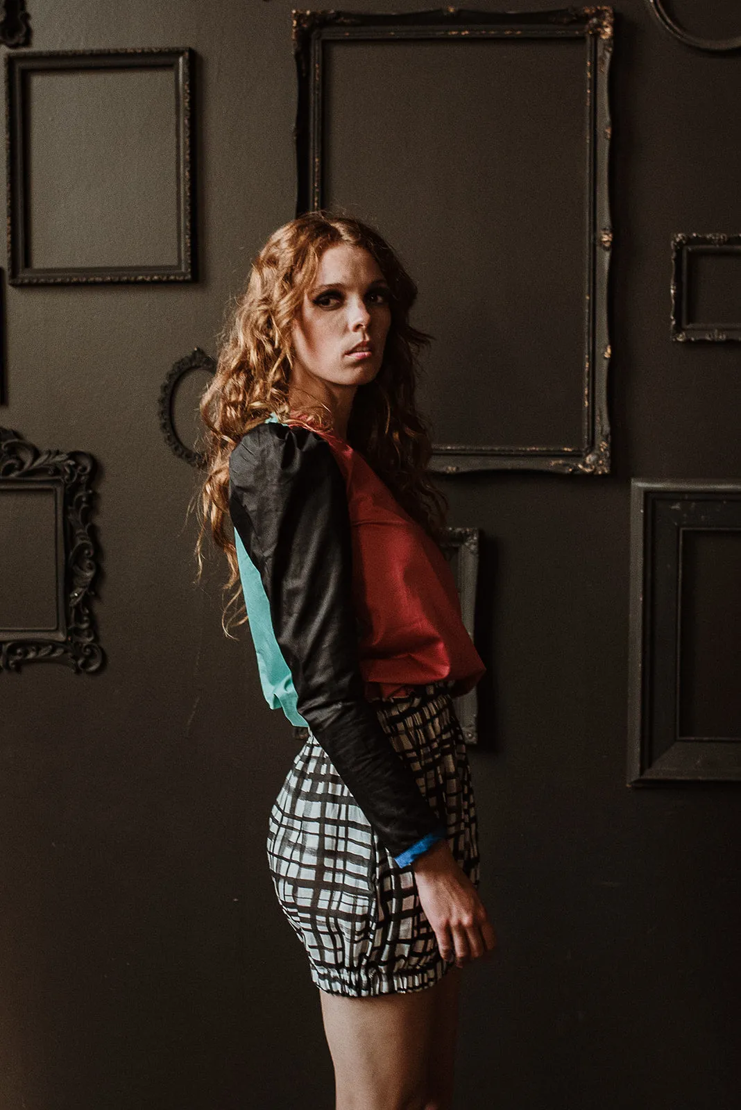 Jocketta Blouse - Colorblocked