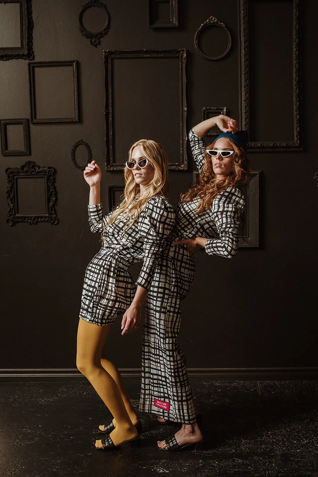 Jocketta Blouse - Pictoric Windowpane