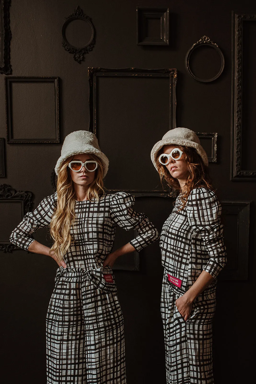Jocketta Blouse - Pictoric Windowpane