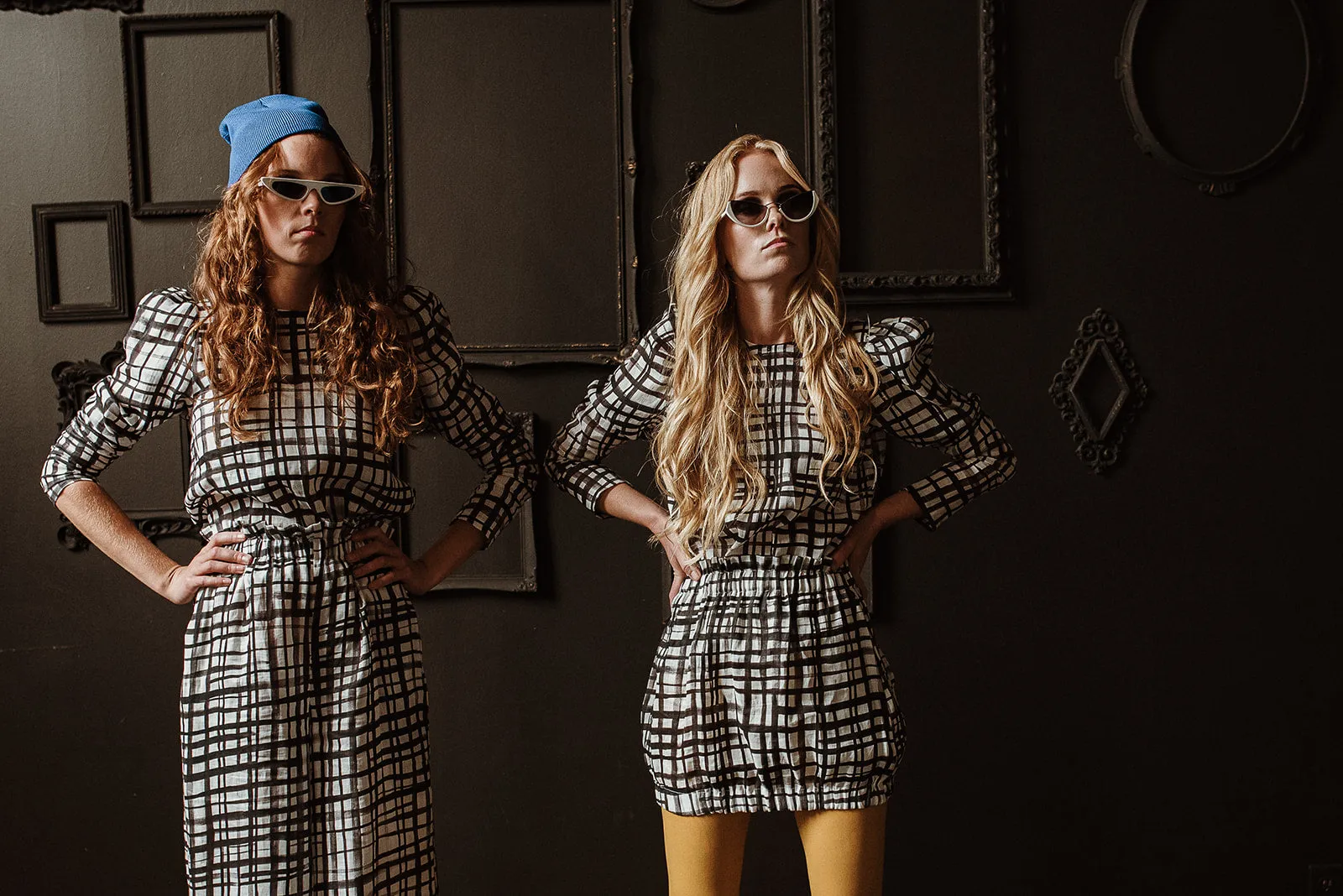 Jocketta Blouse - Pictoric Windowpane