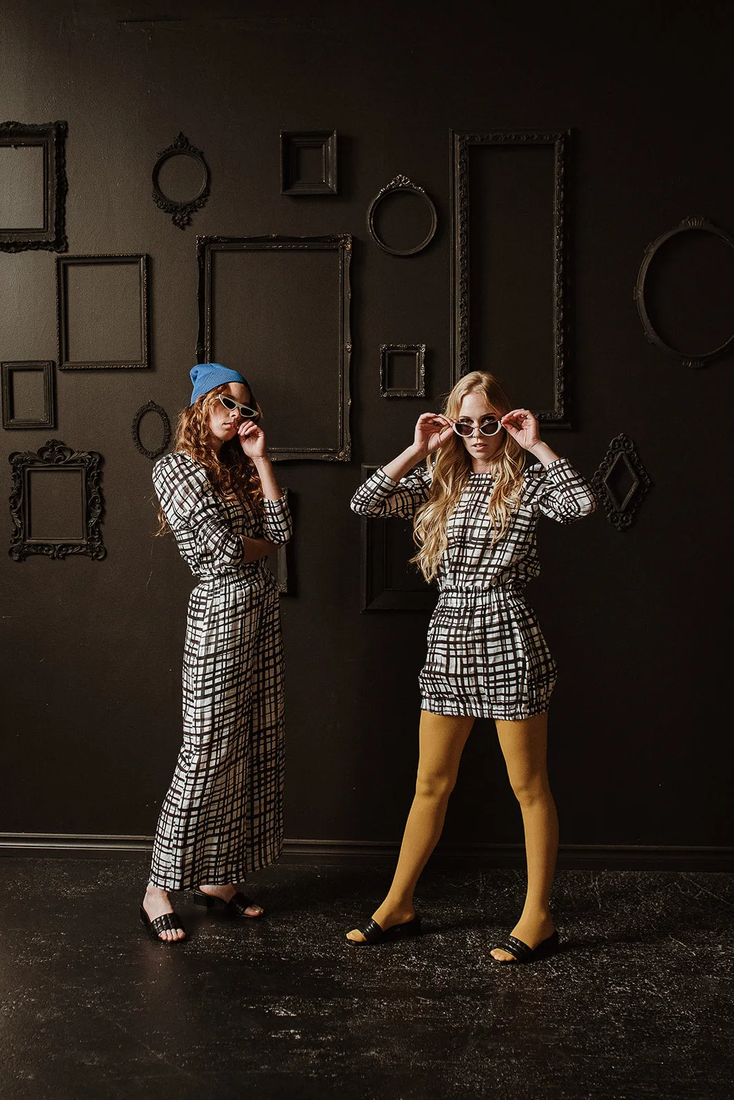 Jocketta Blouse - Pictoric Windowpane
