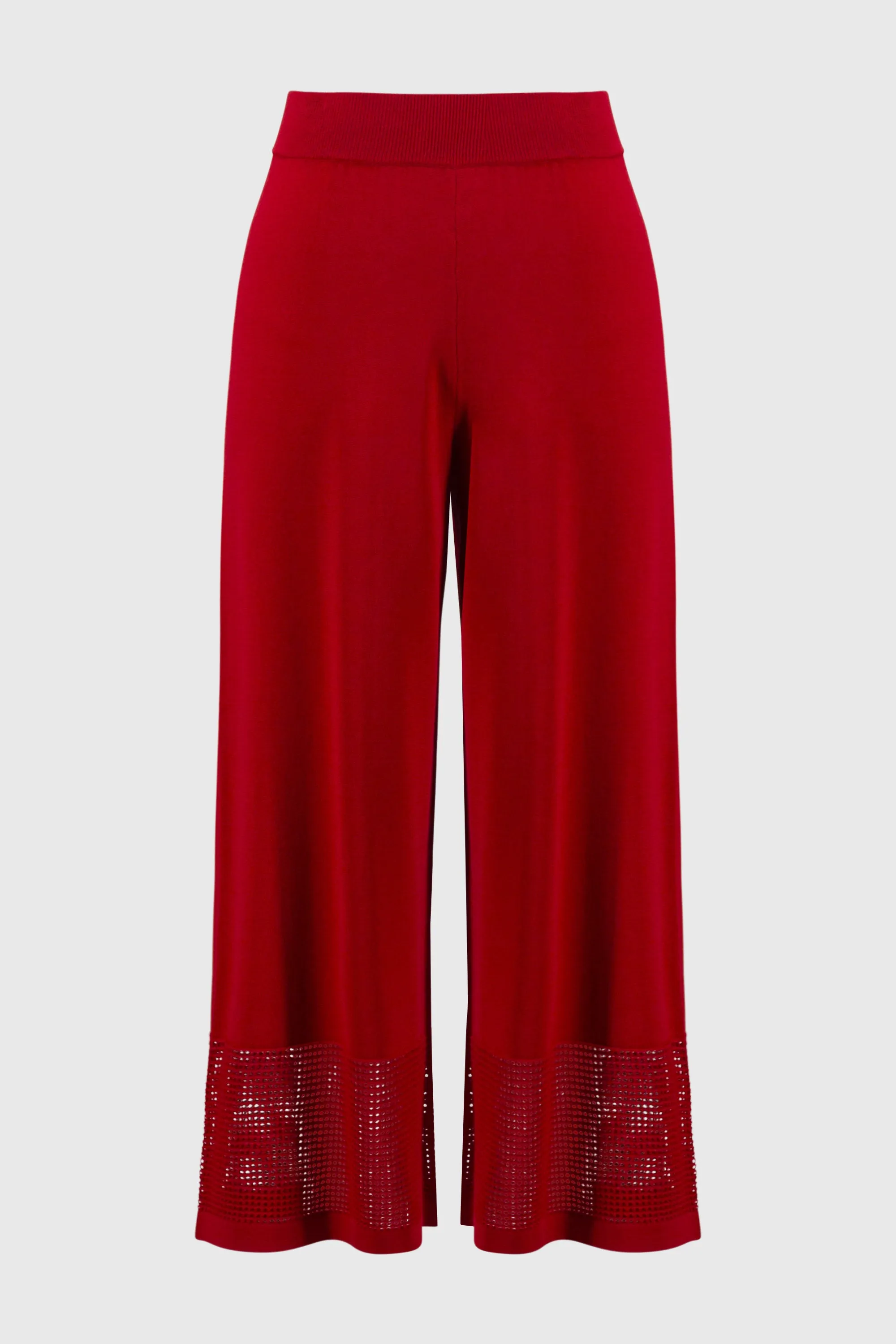 Knit Culotte with Pointelle Detail Style 251915