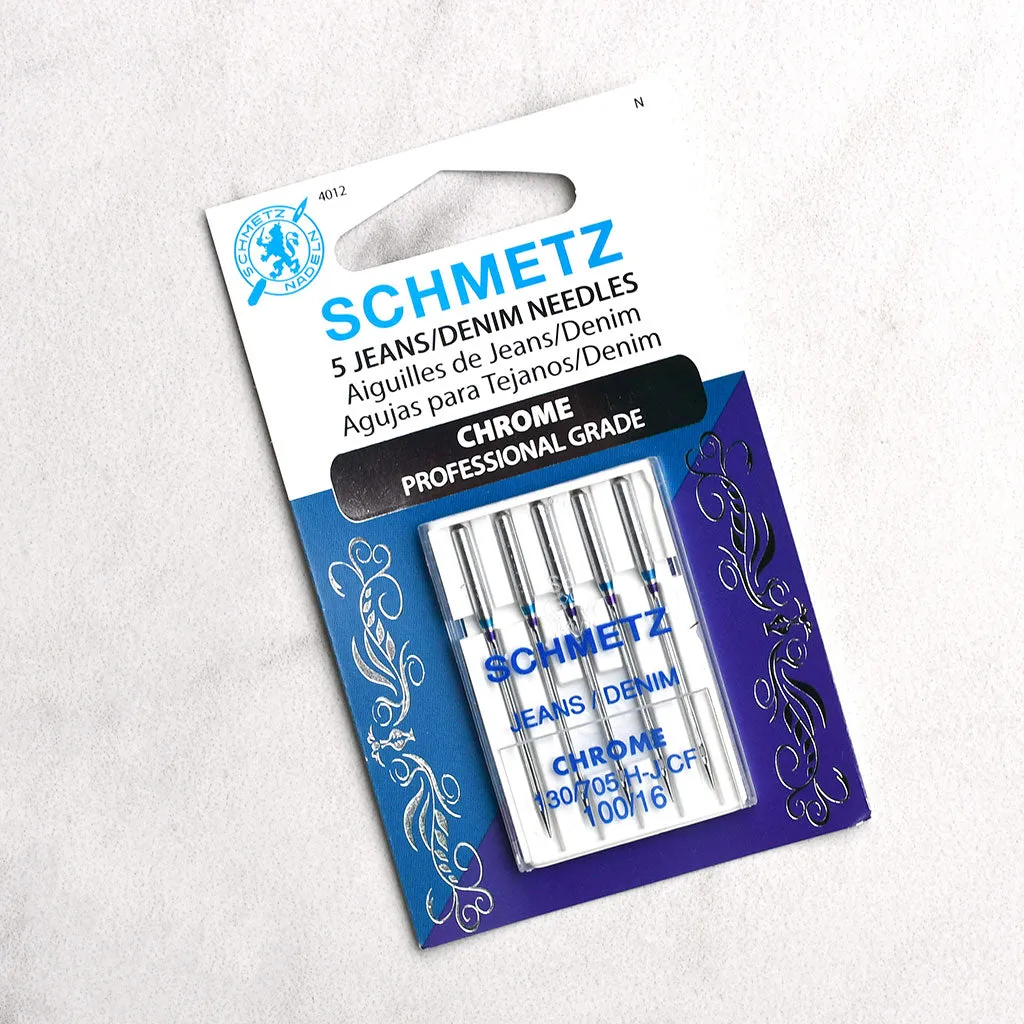 Schmetz Chrome Sewing Machine Needles
