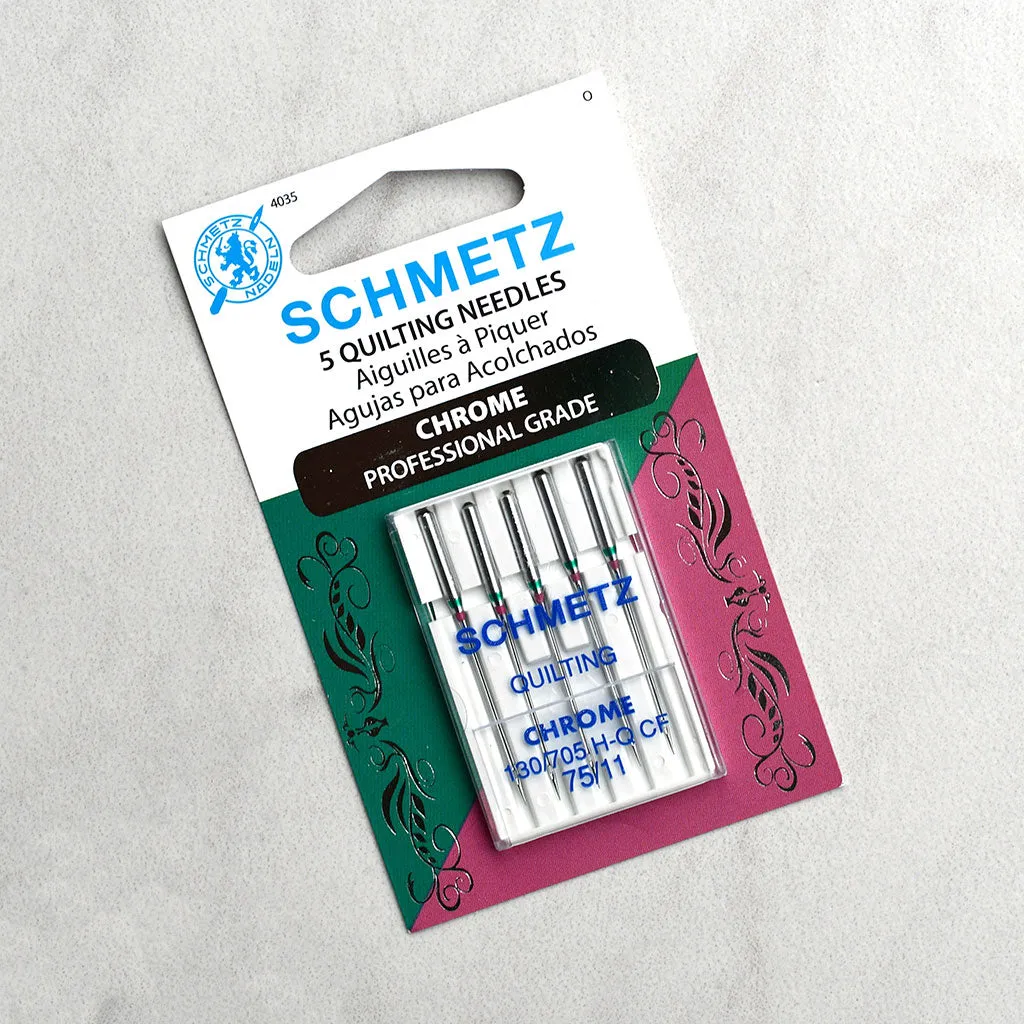 Schmetz Chrome Sewing Machine Needles