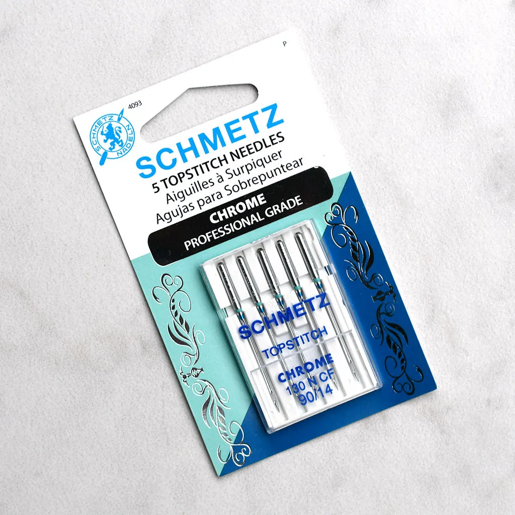 Schmetz Chrome Sewing Machine Needles