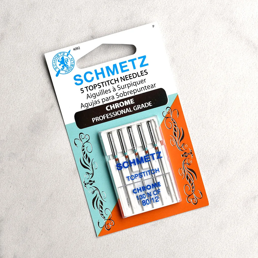 Schmetz Chrome Sewing Machine Needles