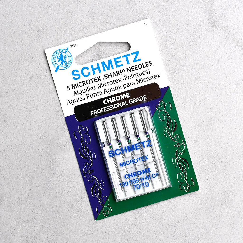 Schmetz Chrome Sewing Machine Needles